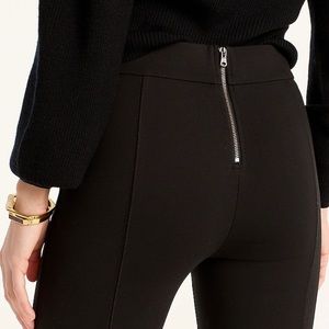 J Crew Pixie Pointe Stretch Pants in Black size 6R